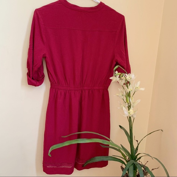 Cute maroon dress - Picture 6 of 8